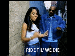 Dmx And Aaliyah Collab Ride Til We Die GIF