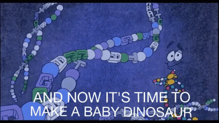 DNA Jurassic Park Make Baby Dinosaur GIF