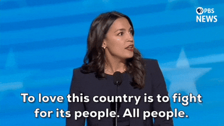 Dnc Alexandria Ocasio Cortez GIF