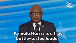 Dnc Jim Clyburn Kamala Harris True Leader GIF