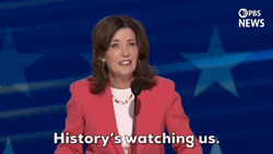Dnc Kathy Hochul History Watching Us GIF