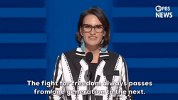 Dnc Peggy Flanagan Fight For Freedom GIF
