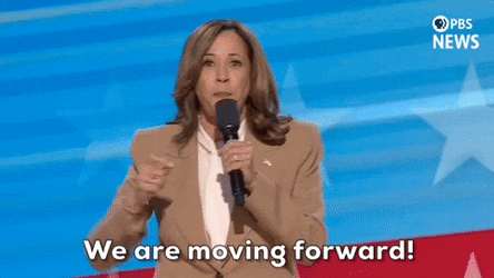 Dnc Vice President Kamala Harris Moving Forward GIF