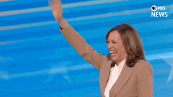 Dnc Vice President Kamala Harris Waving GIF