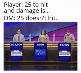 DND Jeopardy Meme What GIF