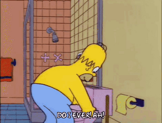Do Homer Hiding Everyday GIF