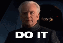 Do It Black Suit Serious Looking Man GIF
