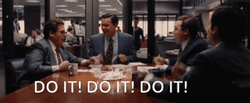 Do It Do It The Wolf Of Wall Street 2013 Film  GIF