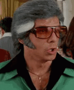 Do It Gray Hair Elvis Presley Impersonator  GIF