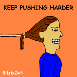 Do It Now Keep Pushing Harder GIF
