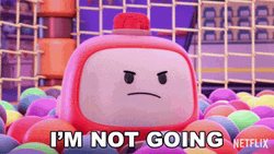 Do Not Come Because I'm Not Going Freddie Firetruck GIF