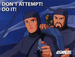 Do Or Do Not There Is No Try GI Joe GIF