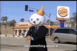 Do Something Ice Cream Mascot GIF