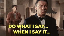 Do What I Say When I Say It GIF