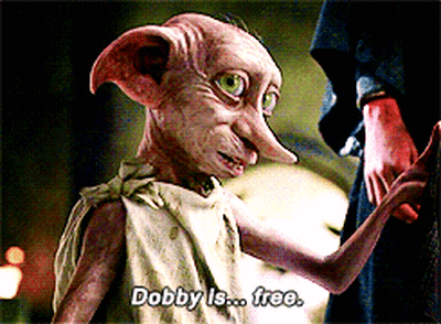 Dobby Is Free GIF