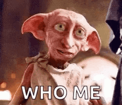 Dobby Who Me GIF