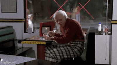 Doc Brown From Back To The Future Says Doc Is Back GIF