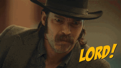 Doc Holliday Shocked Reaction Lord Wynonna Earp GIF