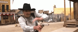 Doc Holliday Shooting Gun GIF
