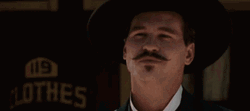 Doc Holliday Waving Hand GIF