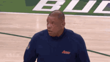 Doc Rivers Deep Breath Sigh Exhale GIF