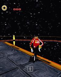 Doctor Eggman Kick Game Fall  GIF