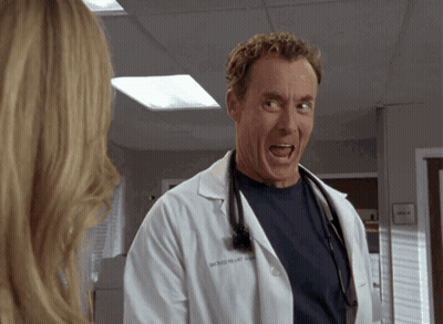 Doctor Michael Williams In White Coat With Stethoscope GIF