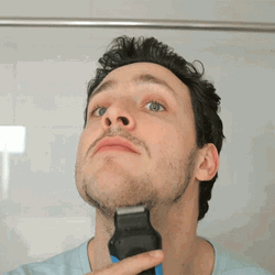 Doctor Mike Shaving Meticulously GIF