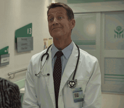 Doctor's Head Nodding  GIF