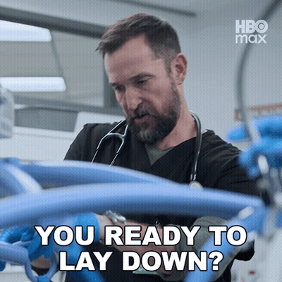 Doctor Says You Ready To Lay Down Working On Patient GIF