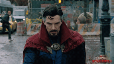 Doctor Strange In The Multiverse Of Madness Red Cape GIF