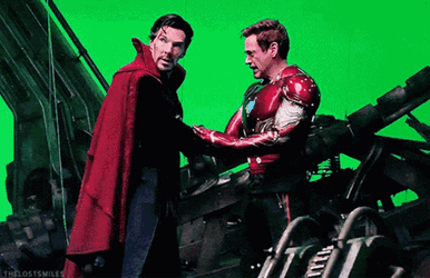 Doctor Strange Iron Man GIF