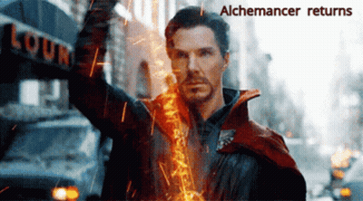 Doctor Strange Movie Poster Alchemancer Returns GIF