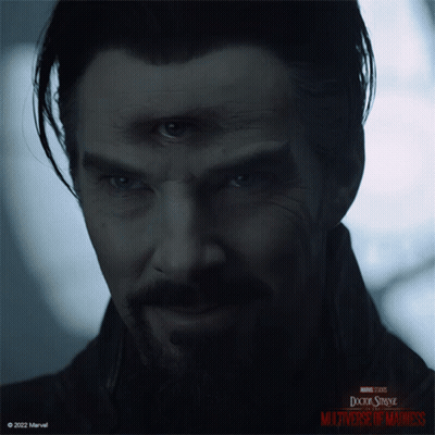 Doctor Strange Multiverse Of Madness Close Up Face GIF