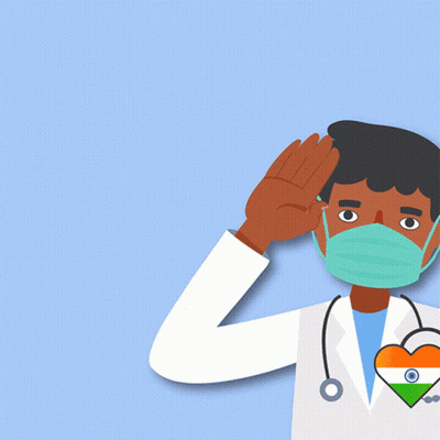 Doctor Wearing Face Mask GIF
