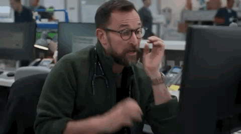 Doctor With Glasses And Stethoscope GIF