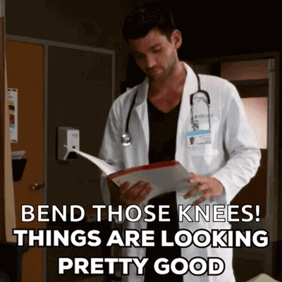 Doctor With Stethoscope And Clipboard GIF