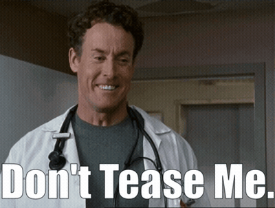Doctor With Stethoscope Smiling Don't Tease Me GIF