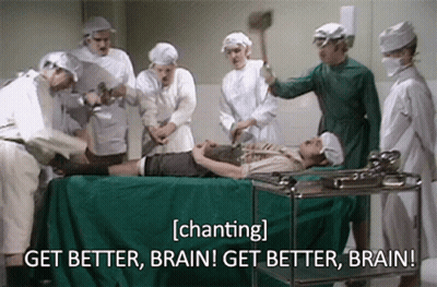 Doctors Performing Surgery Get Better Brain GIF