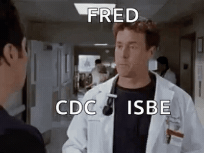 Doctors Talking In Hospital Corridor GIF