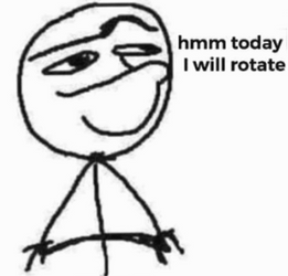 Doddle Man Rotate His Body GIF