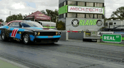 Dodge Challenger Leah Pruett Race GIF