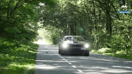 Dodge Challenger Start Smoke GIF