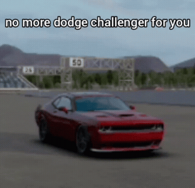 Dodge Viper With License Plate Saying V8 Lol GIF