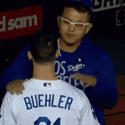 Dodger Baseball Player Walker Buehler GIF
