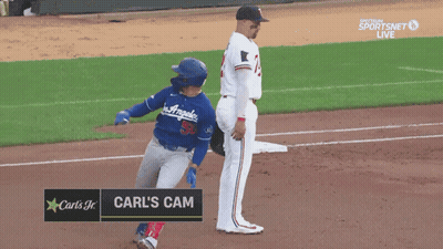 Dodgers Baseball Player My King Mookie Betts GIF