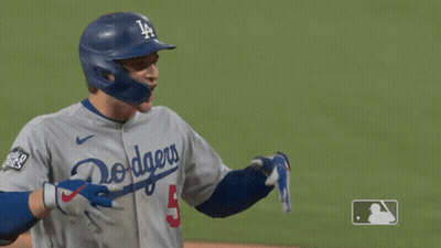 Dodgers Baseball Player Talking GIF