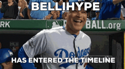Dodgers Man Laughing Bell Hype Entered GIF
