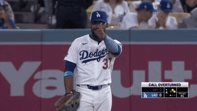 Dodgers Player Giving Thumbs Up GIF