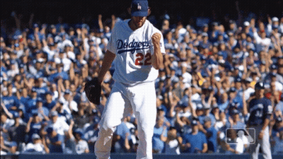 Dodgers Player Number 22 Celebrates GIF